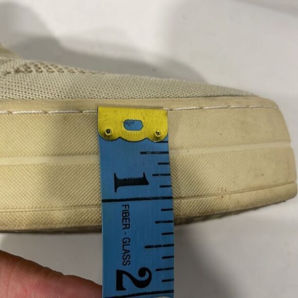 J/Slides Hilo Knit Slip On Platform‎ Sneakers Women’s Sz 8.5 Beige - Picture 12 of 13